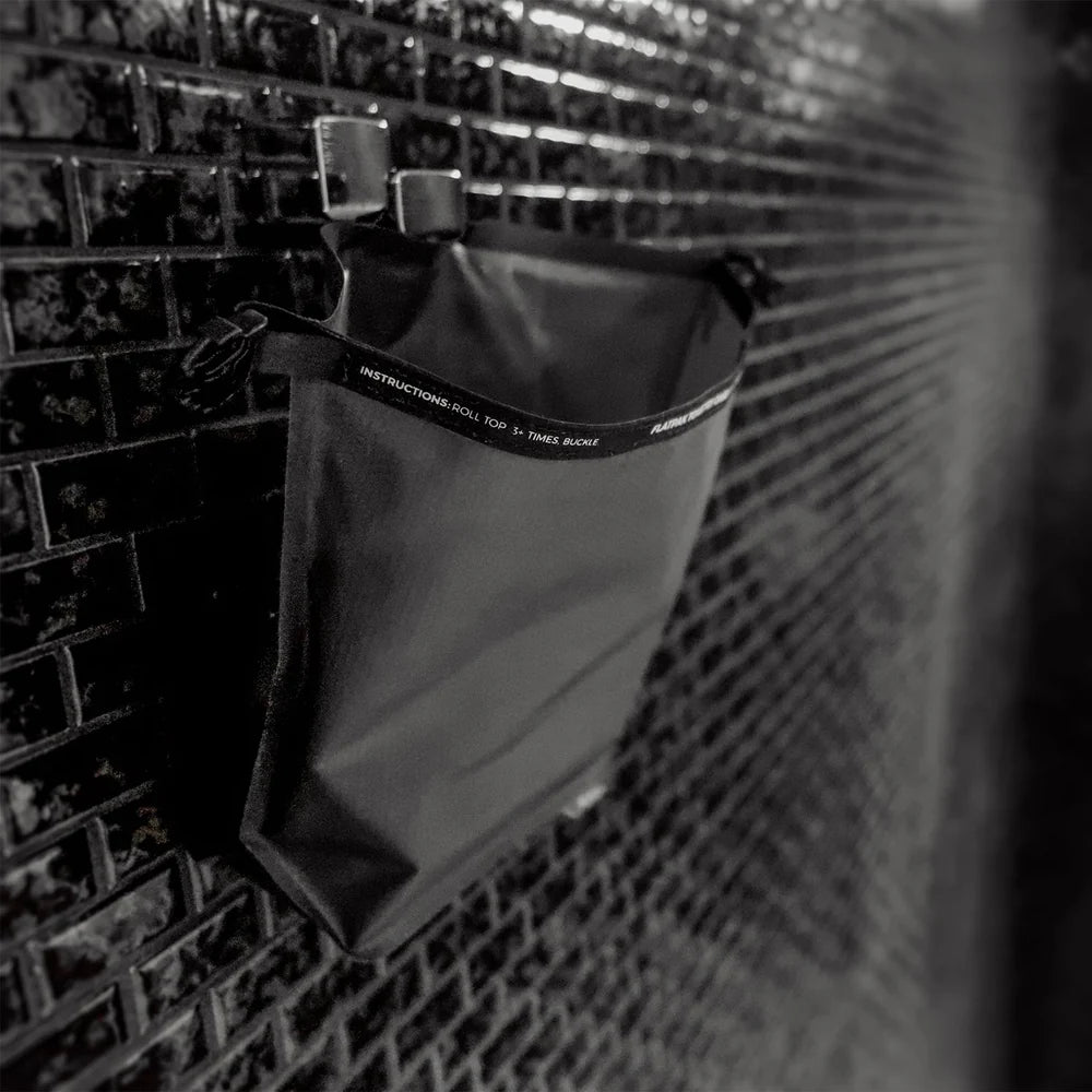 FlatPak Waterproof Wash Bag (Charcoal)
