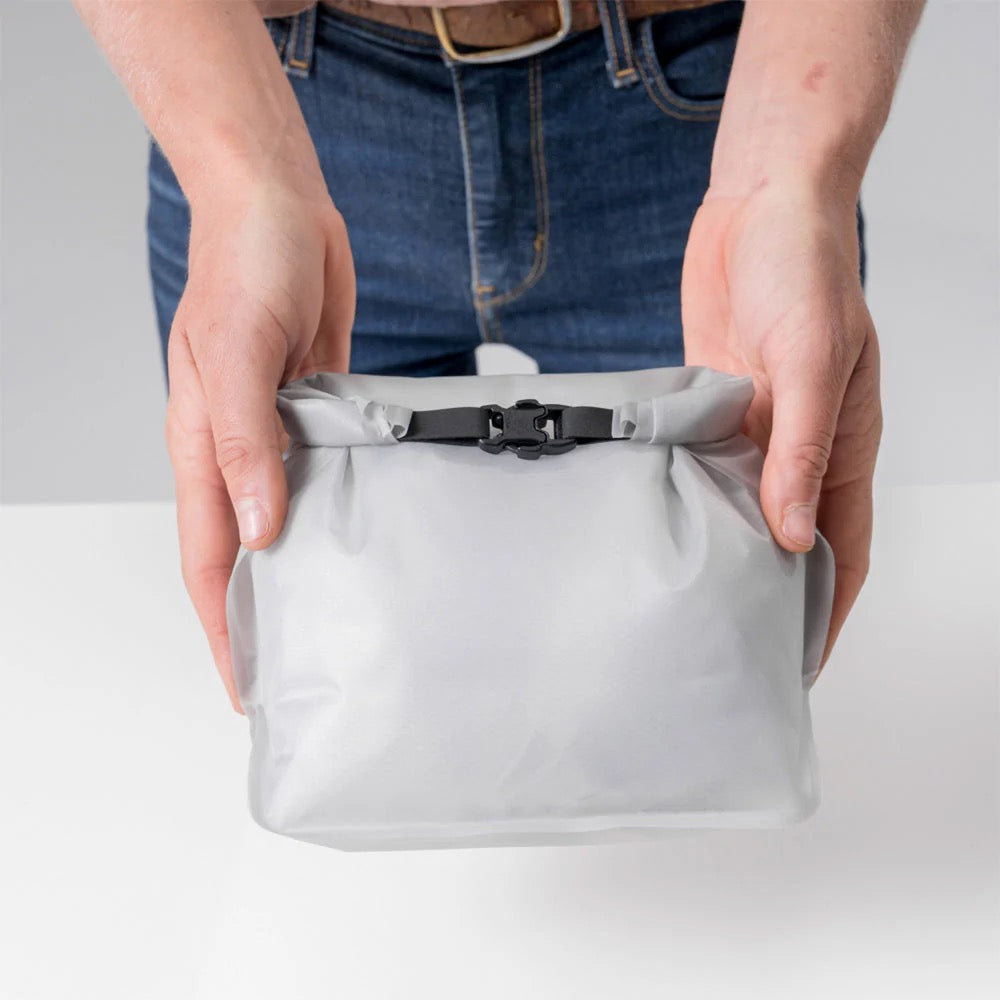 FlatPak Waterproof Wash Bag (White)
