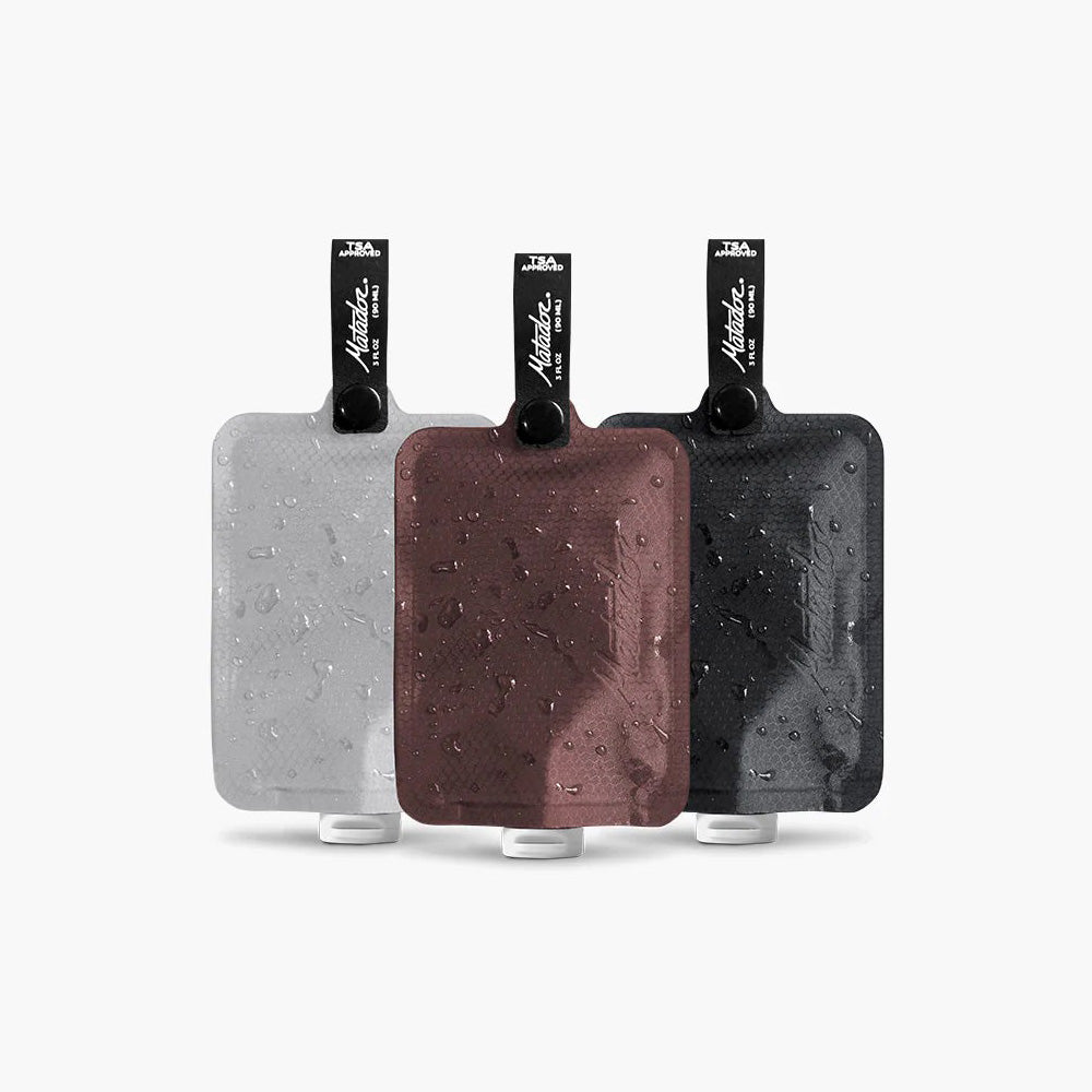 FlatPak Travel Toiletry Bottles (Warm Multi)