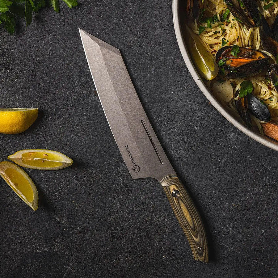 Carbon Bunka Chef's Knife