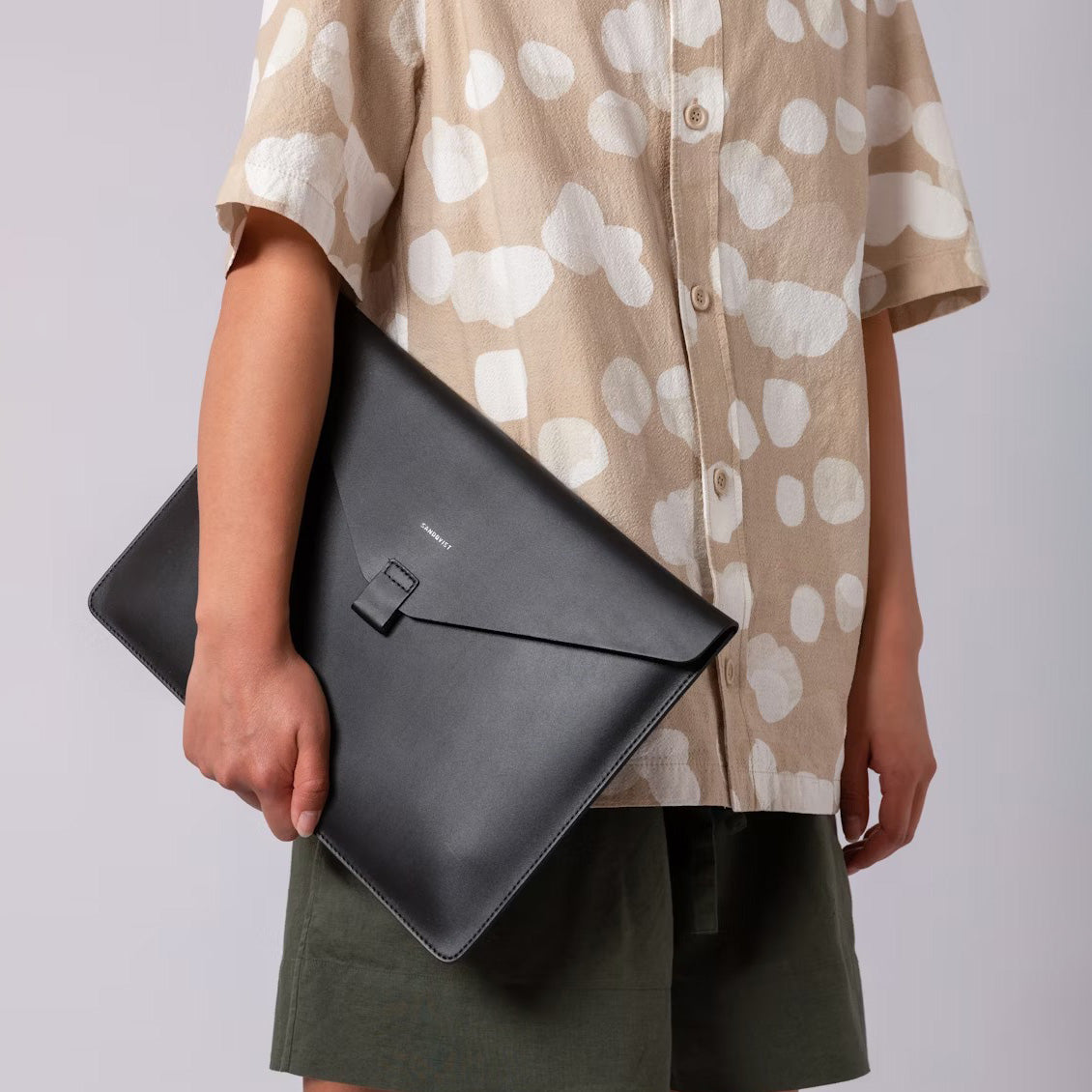 Gustav Leather Laptop Sleeve