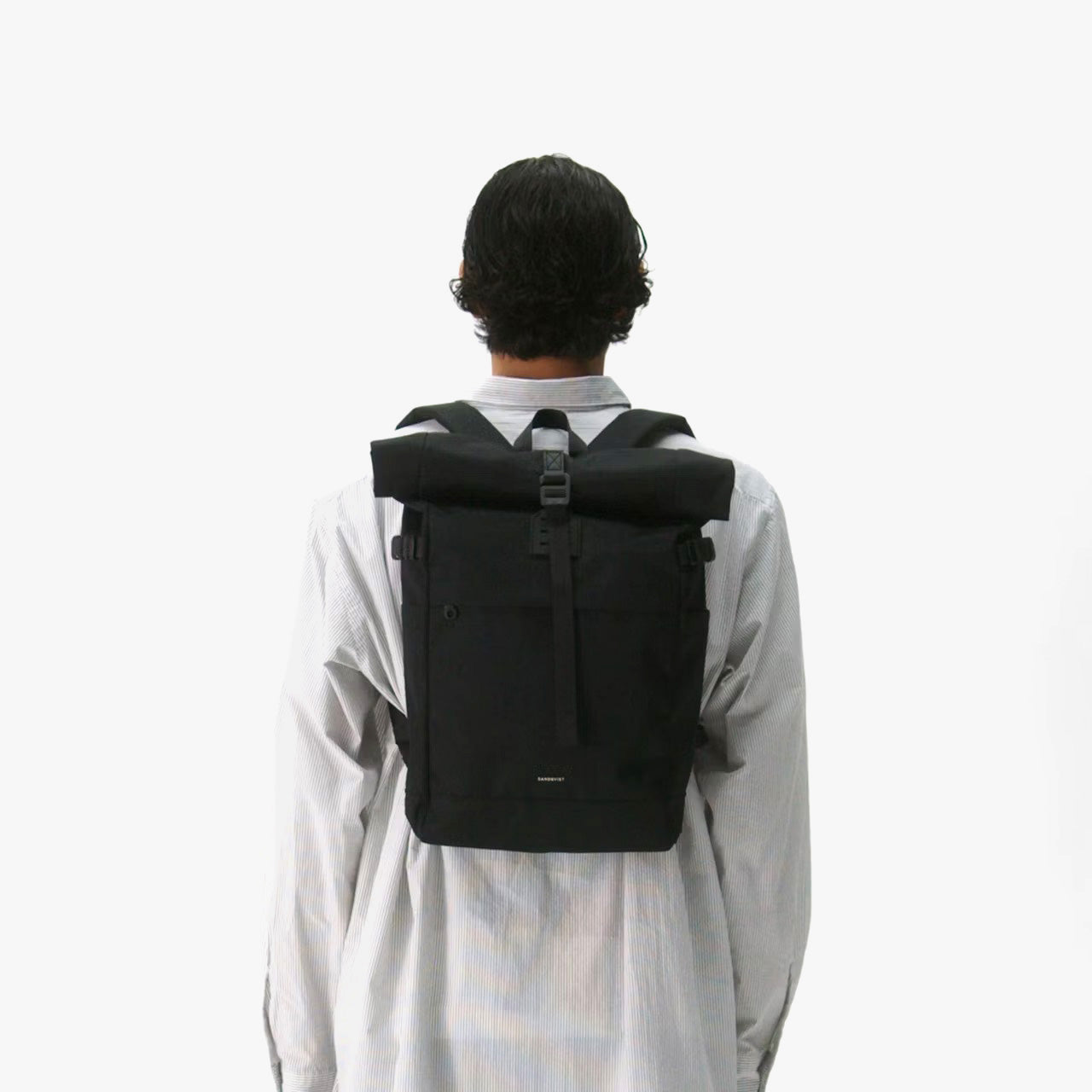 Icon Rolltop Backpack M (Black)