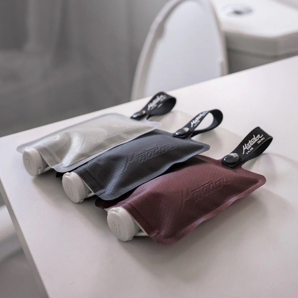 FlatPak Travel Toiletry Bottles (Warm Multi)