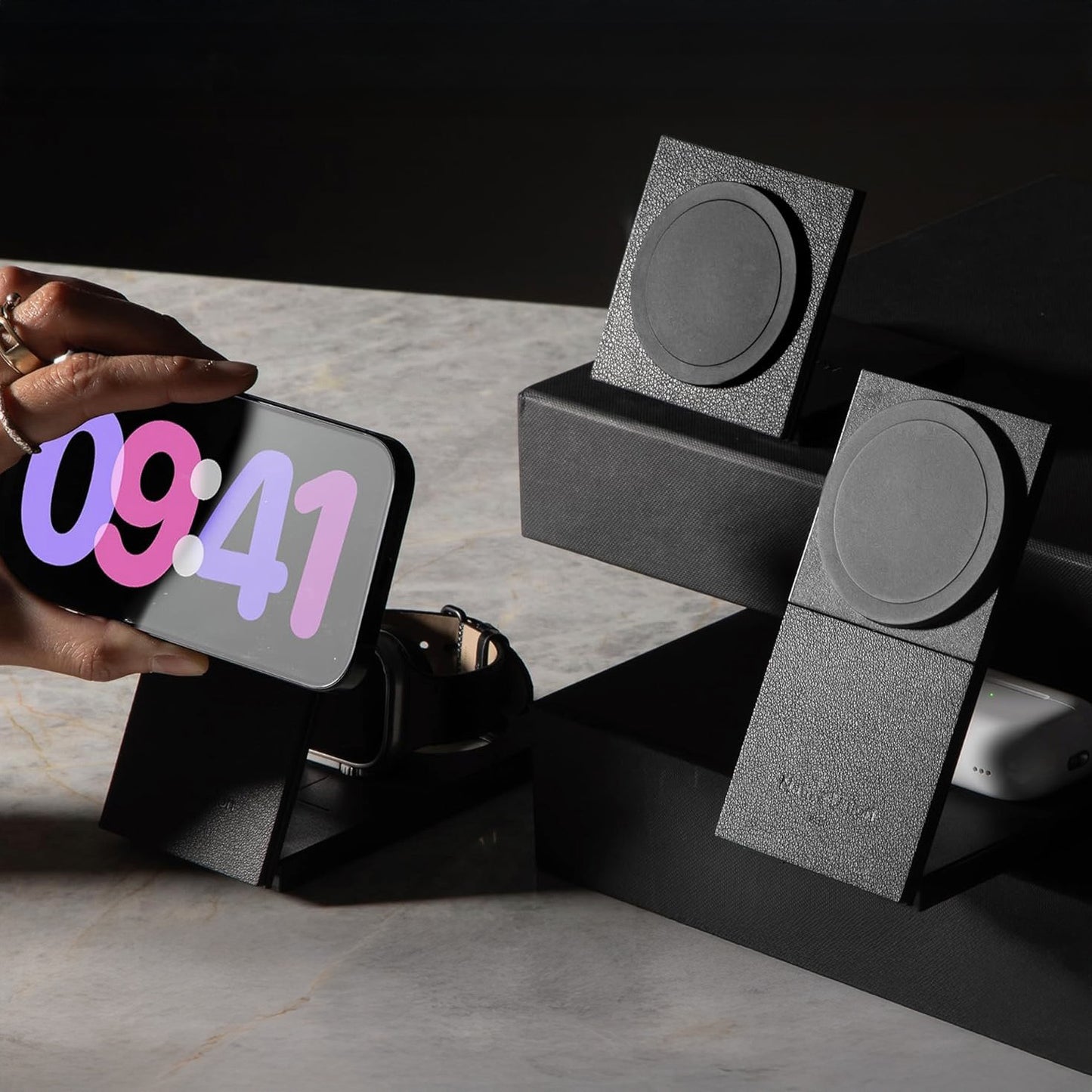 Rise 2-in-1 Qi2 Wireless Charger