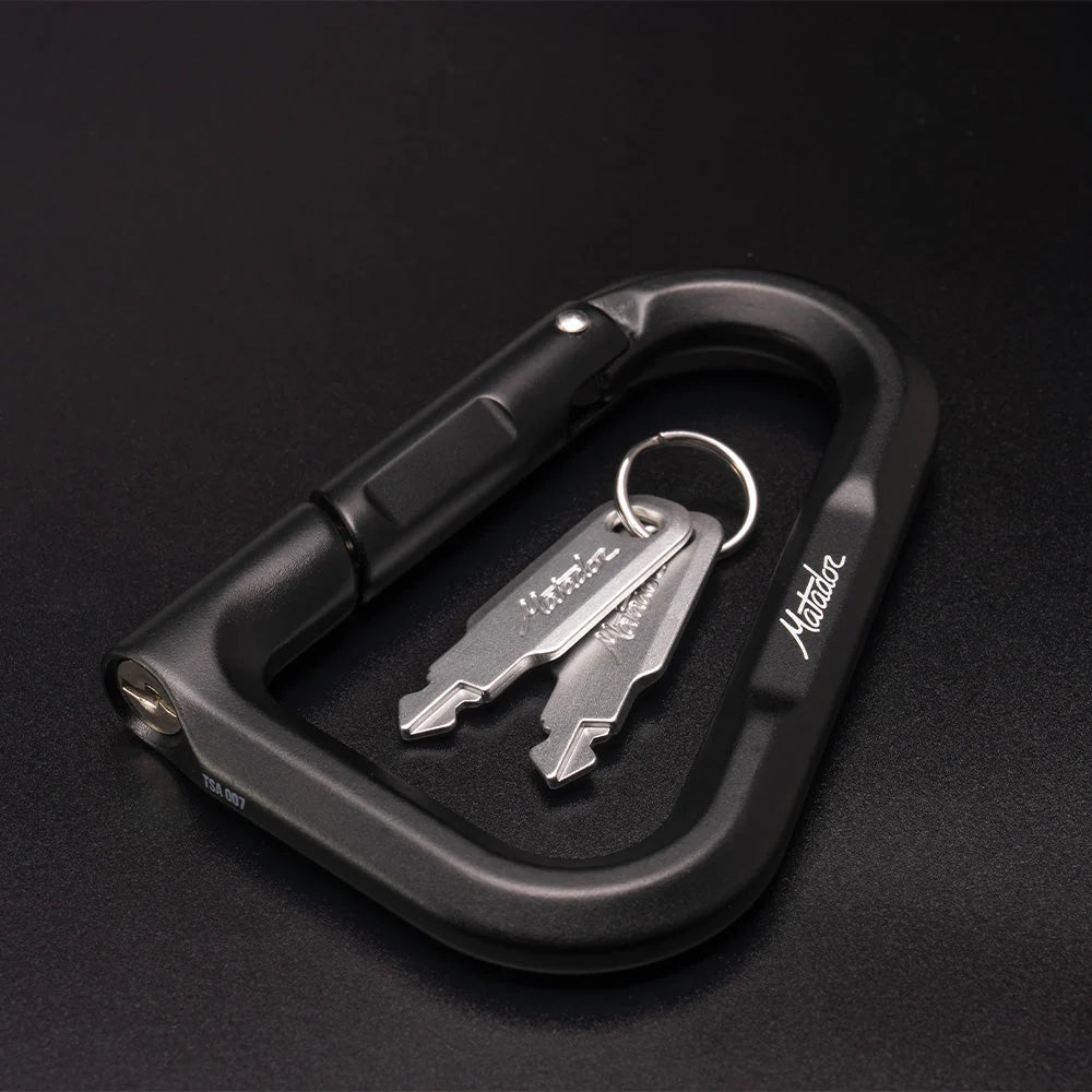 BetaLock Lockable Carabiner (Black)