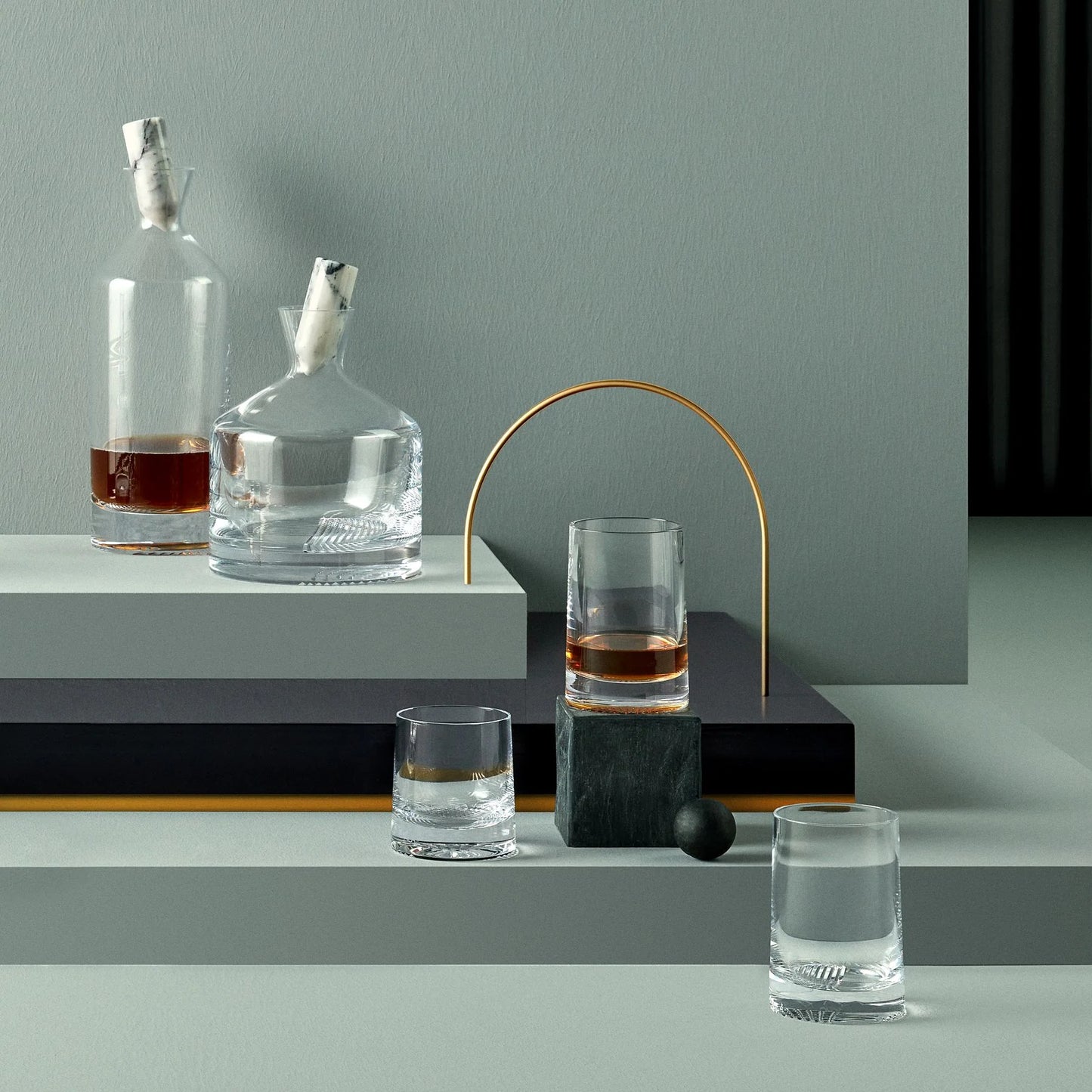 Alba Crystal Whisky Set