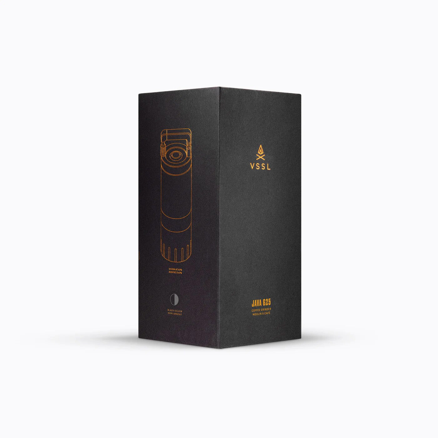 Java G25 Grinder (Black/Silver)