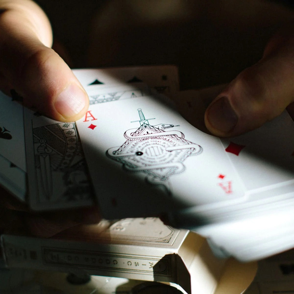Illustrated Playing Cards (Sandstone)