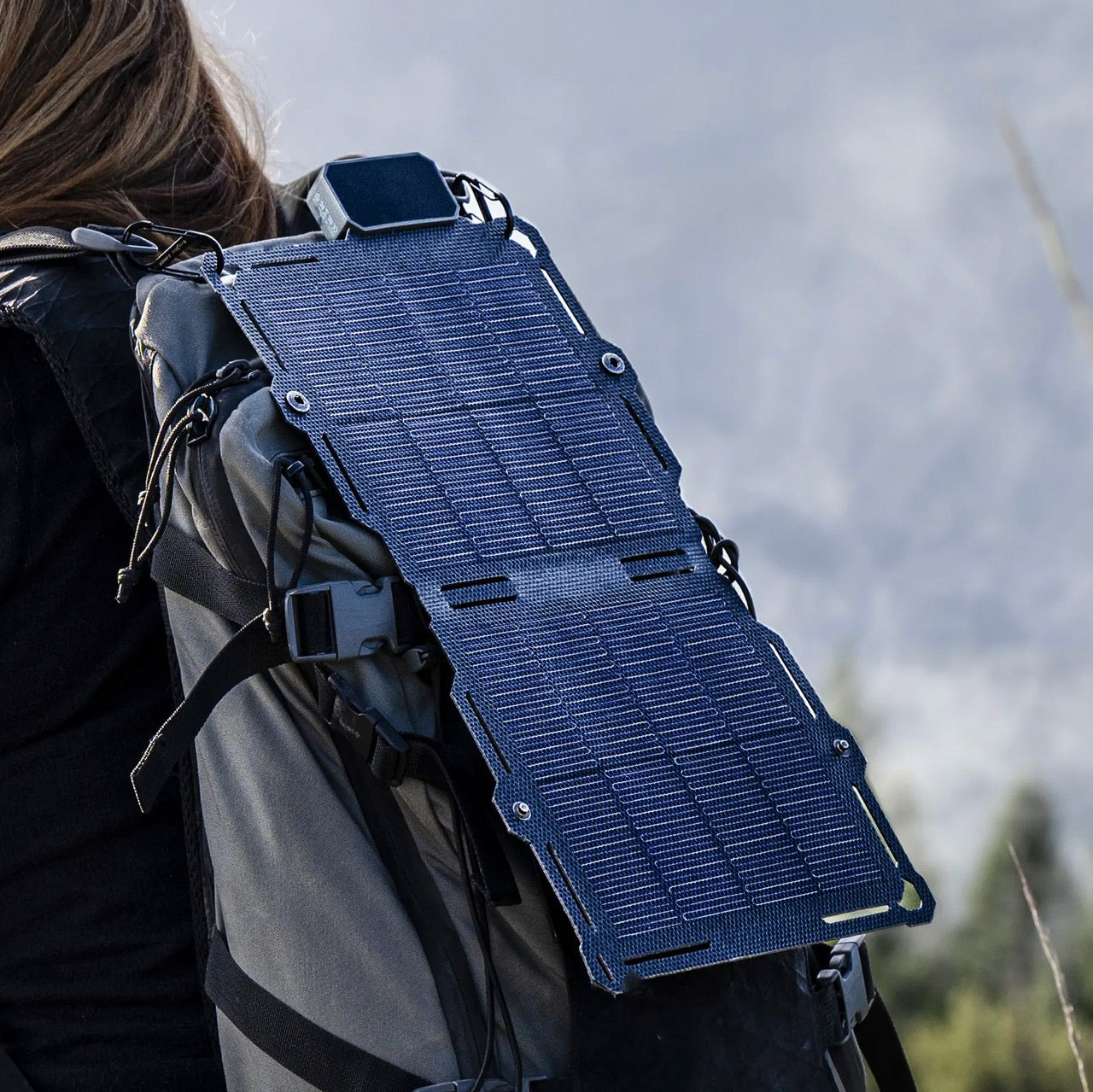 Spectre Folding Solar Panel Charger (Orange/Hi-Vis)