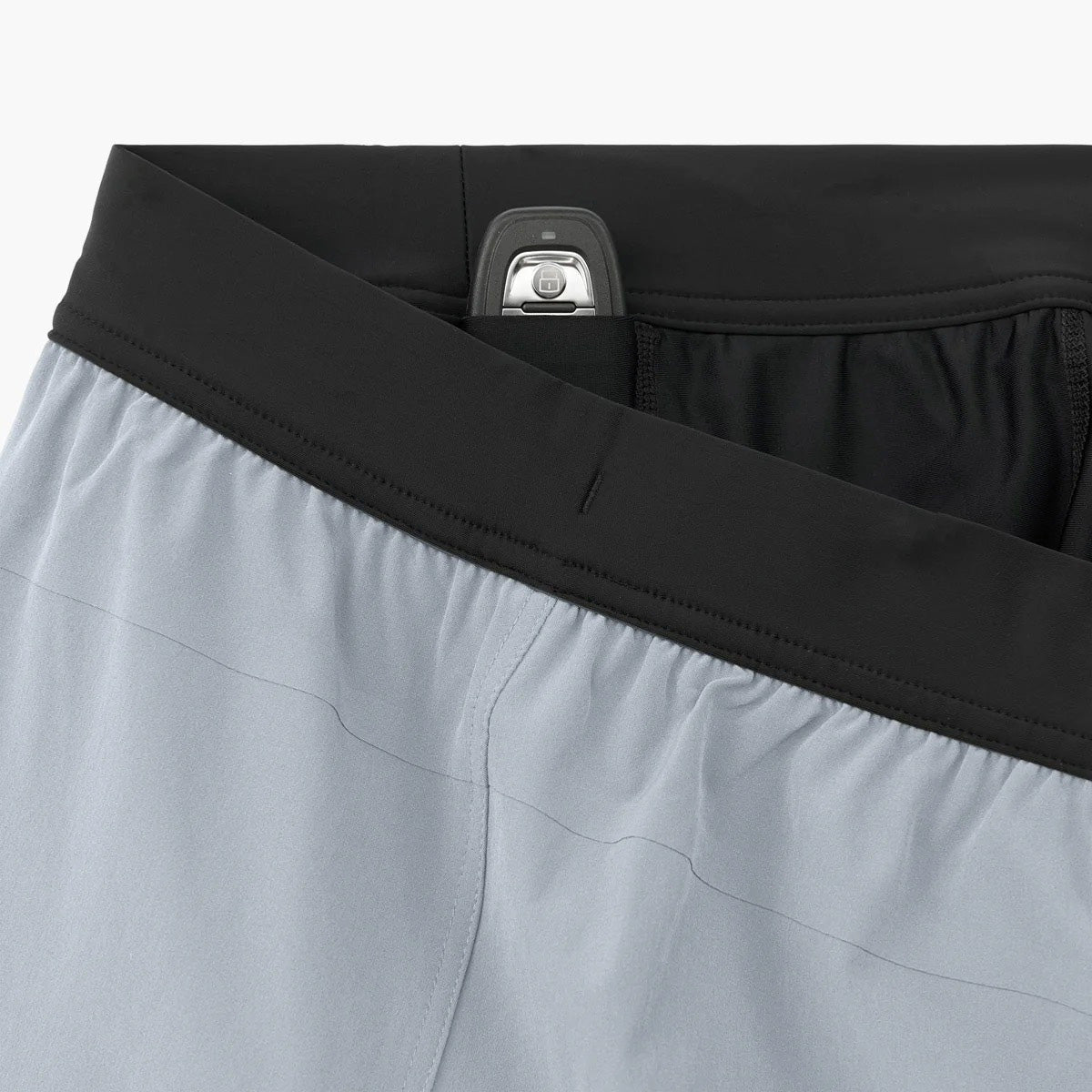 Interval Training Shorts (Light Grey)