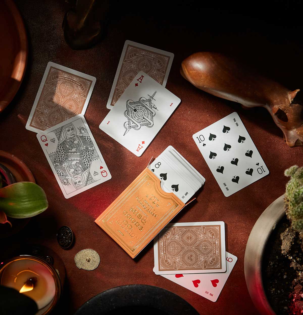 Illustrated Playing Cards (Sandstone)