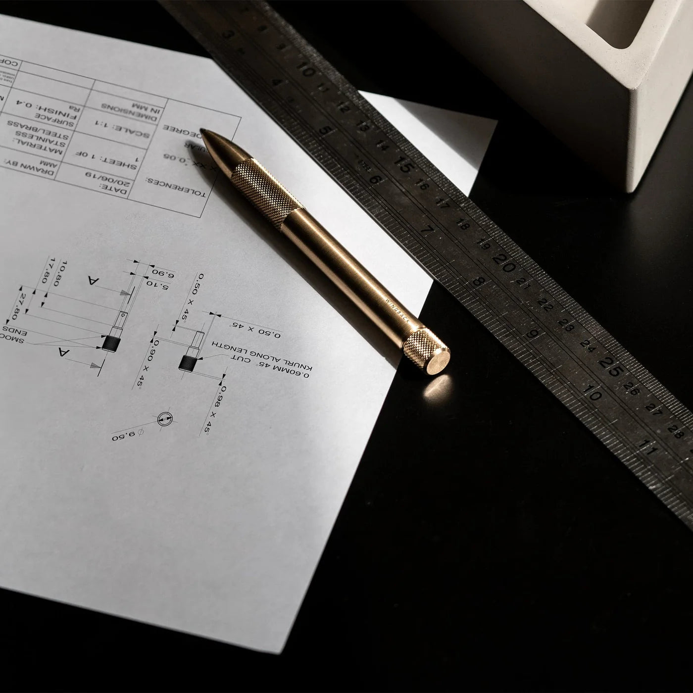 Brass Mechanical Pen