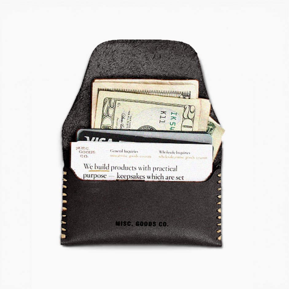 Slim Tuck Wallet (Carbon)