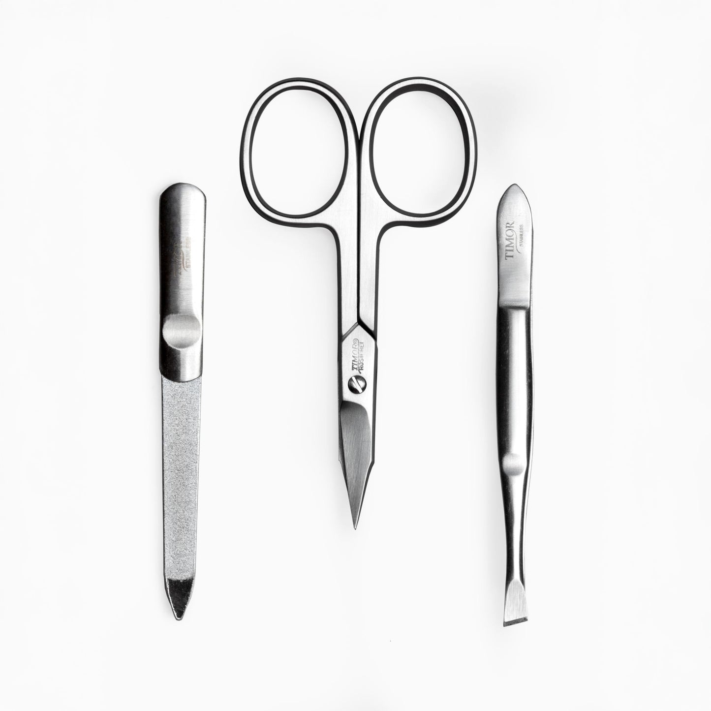 3-Piece Leather Manicure Set
