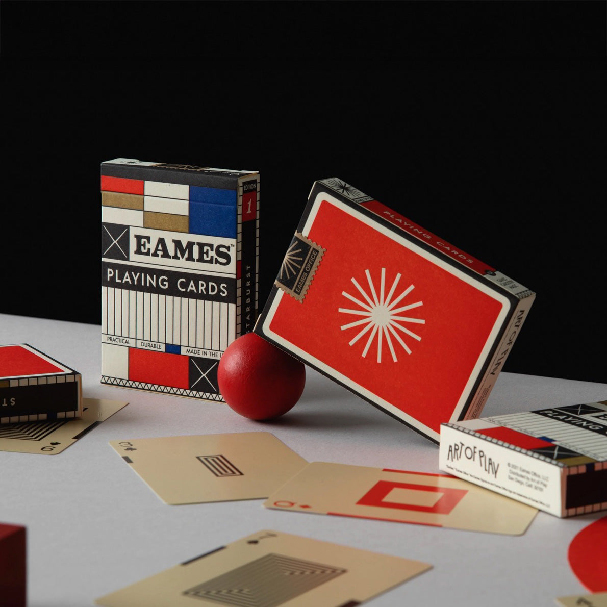 Eames "Starburst" Playing Cards