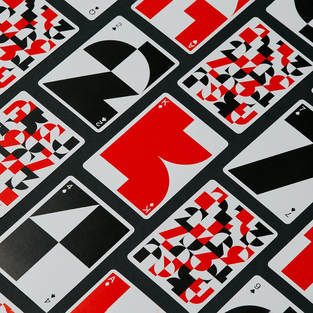 "Just Type" Playing Cards
