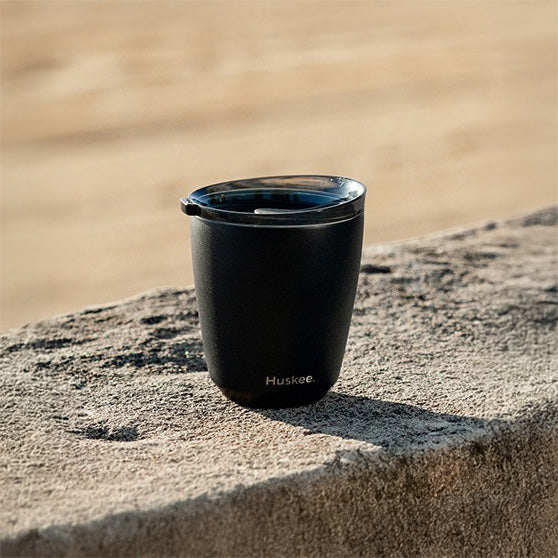 Insulated Steel Travel Mug (Black)