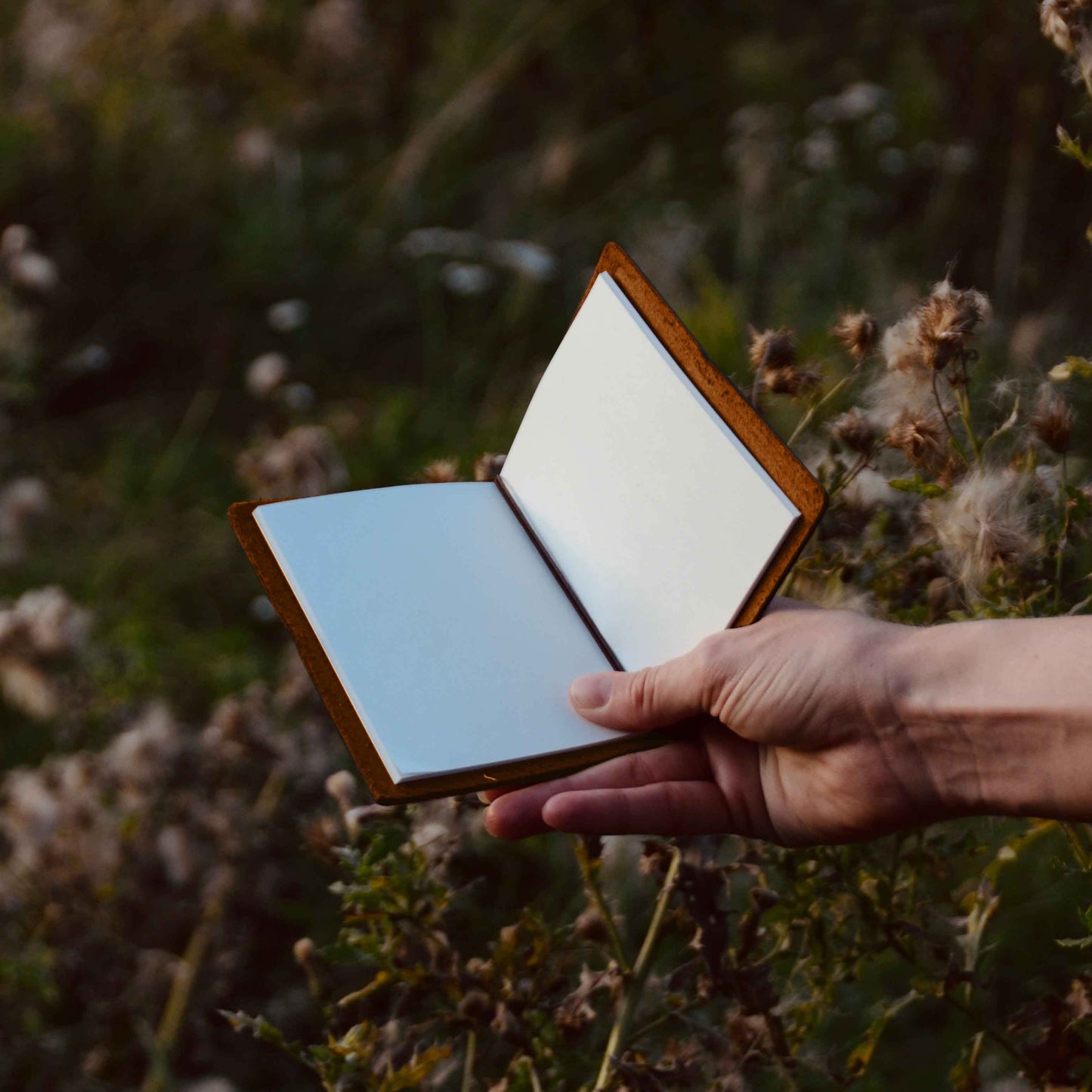 Leather Travel Journal (Camel)