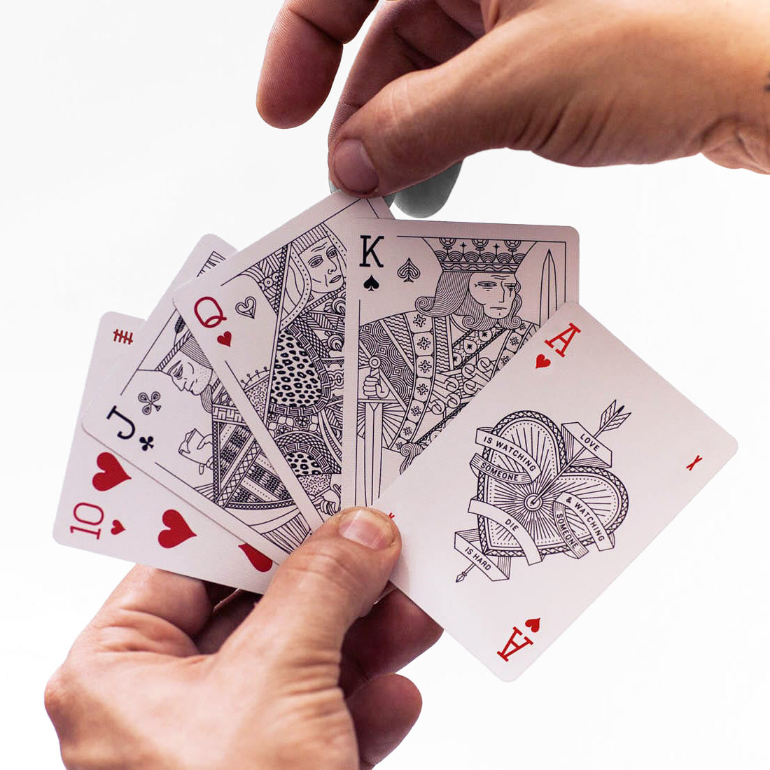 Illustrated Playing Cards (Sandstone)