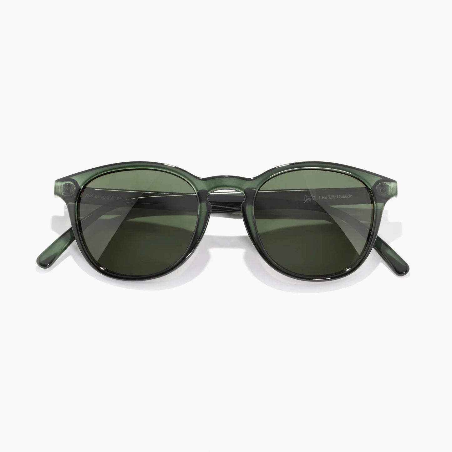 Yuba Polarised Sunglasses (Deep Green Forest)