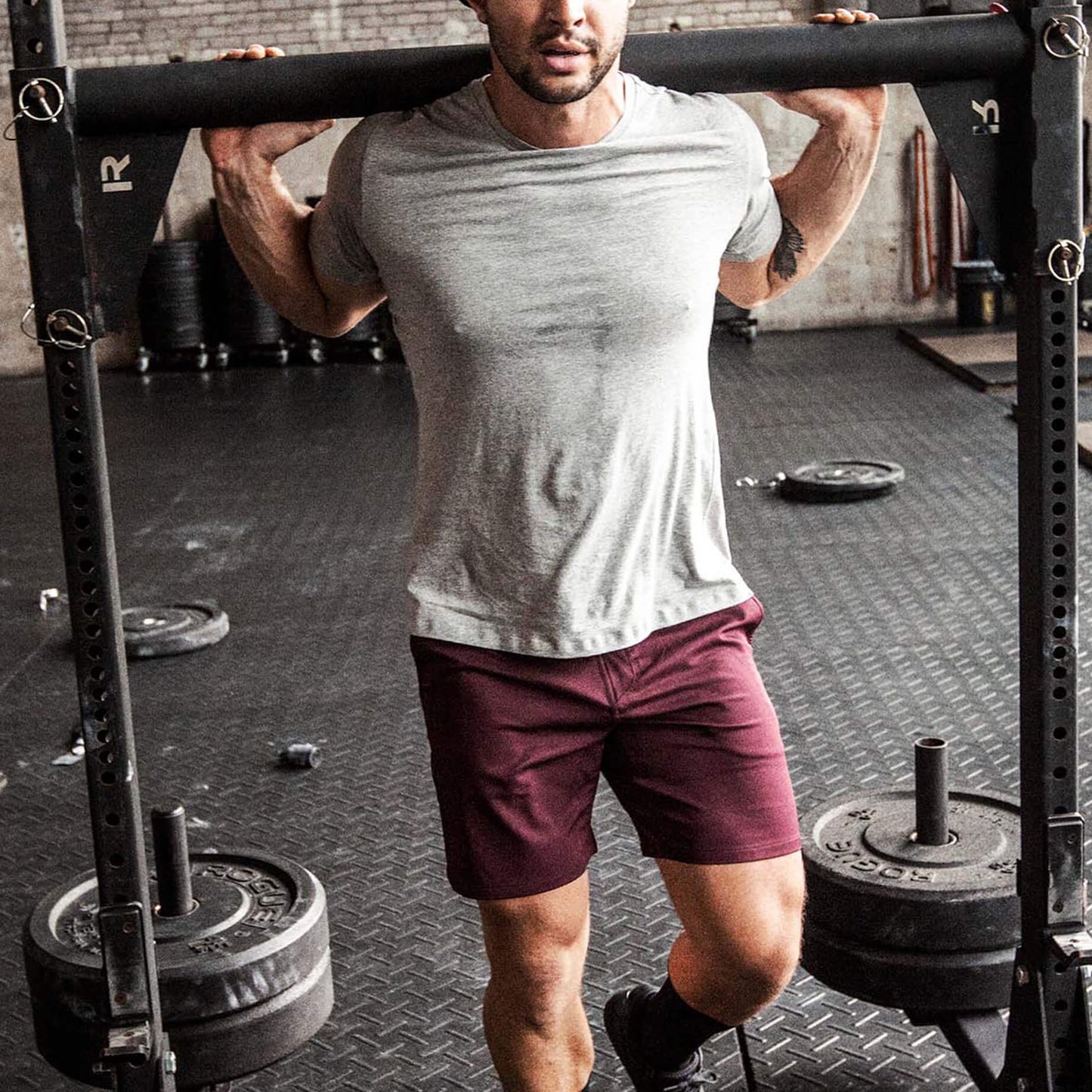 Interval Training Shirt (Light Grey)
