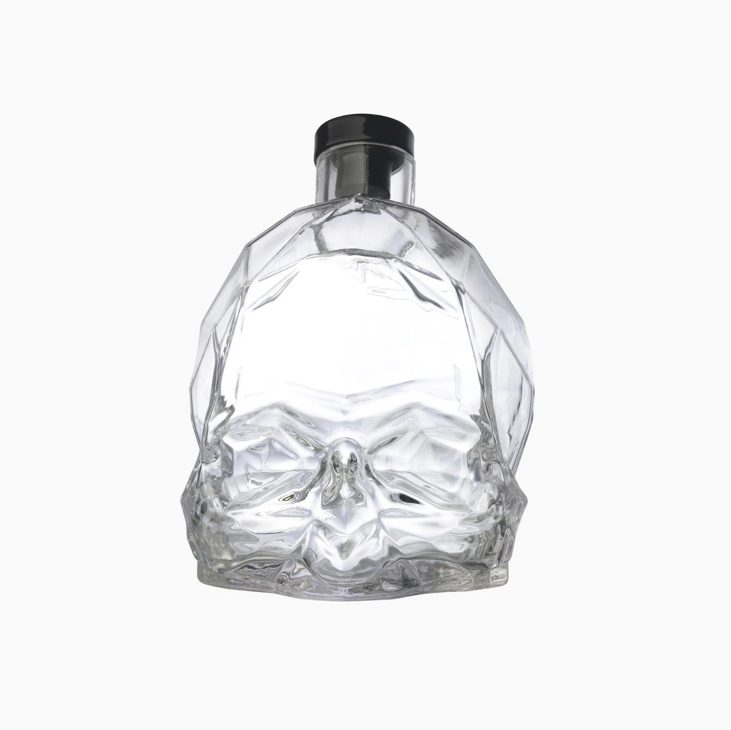 Memento Mori Crystal Whisky Decanter
