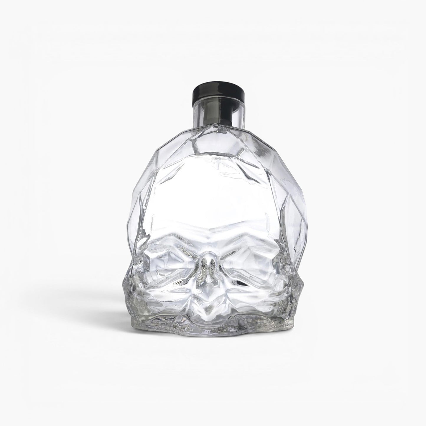 Memento Mori Crystal Whisky Decanter