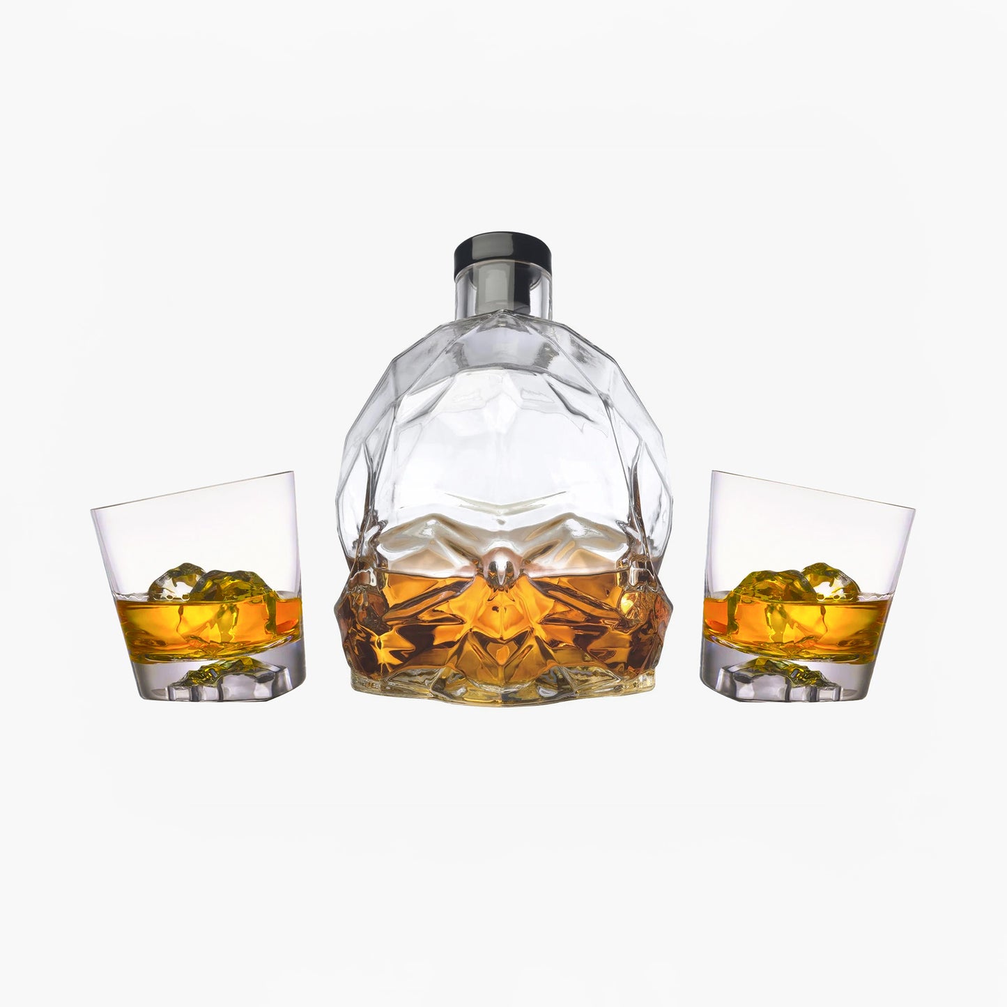 Memento Mori Crystal Whisky Set