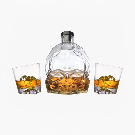 Memento Mori Crystal Whisky Set