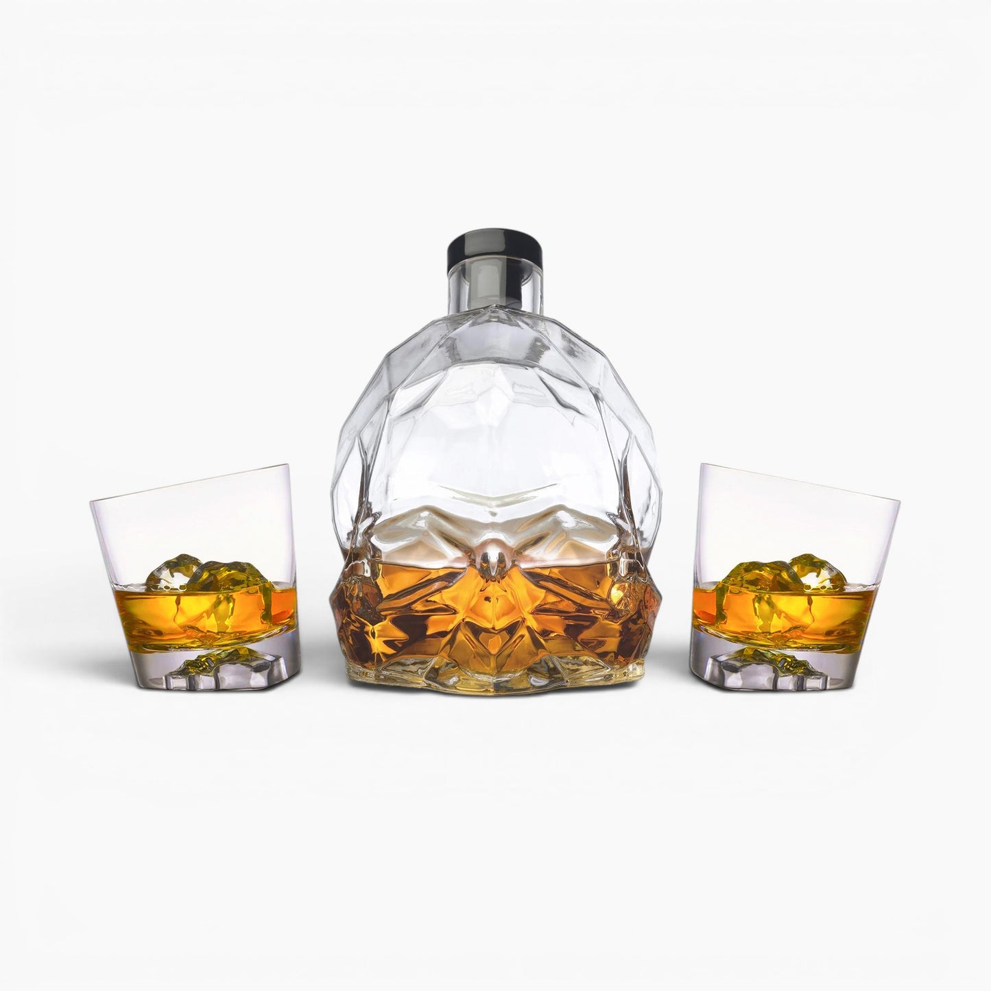 Memento Mori Crystal Whisky Set
