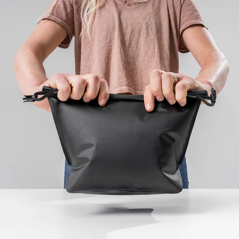 FlatPak Waterproof Wash Bag (Charcoal)
