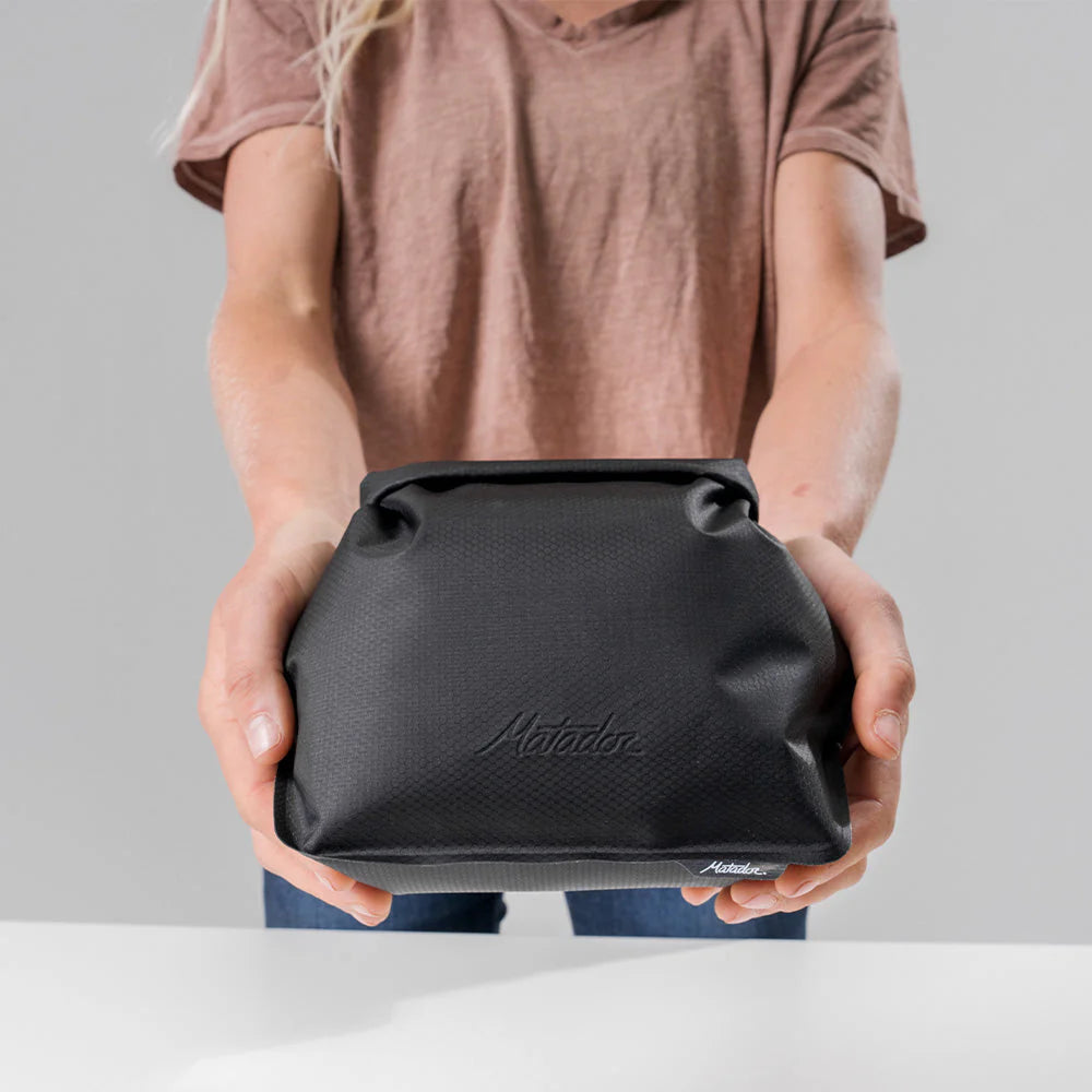 FlatPak Waterproof Wash Bag (Charcoal)