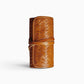 Herringbone Leather Grooming Roll