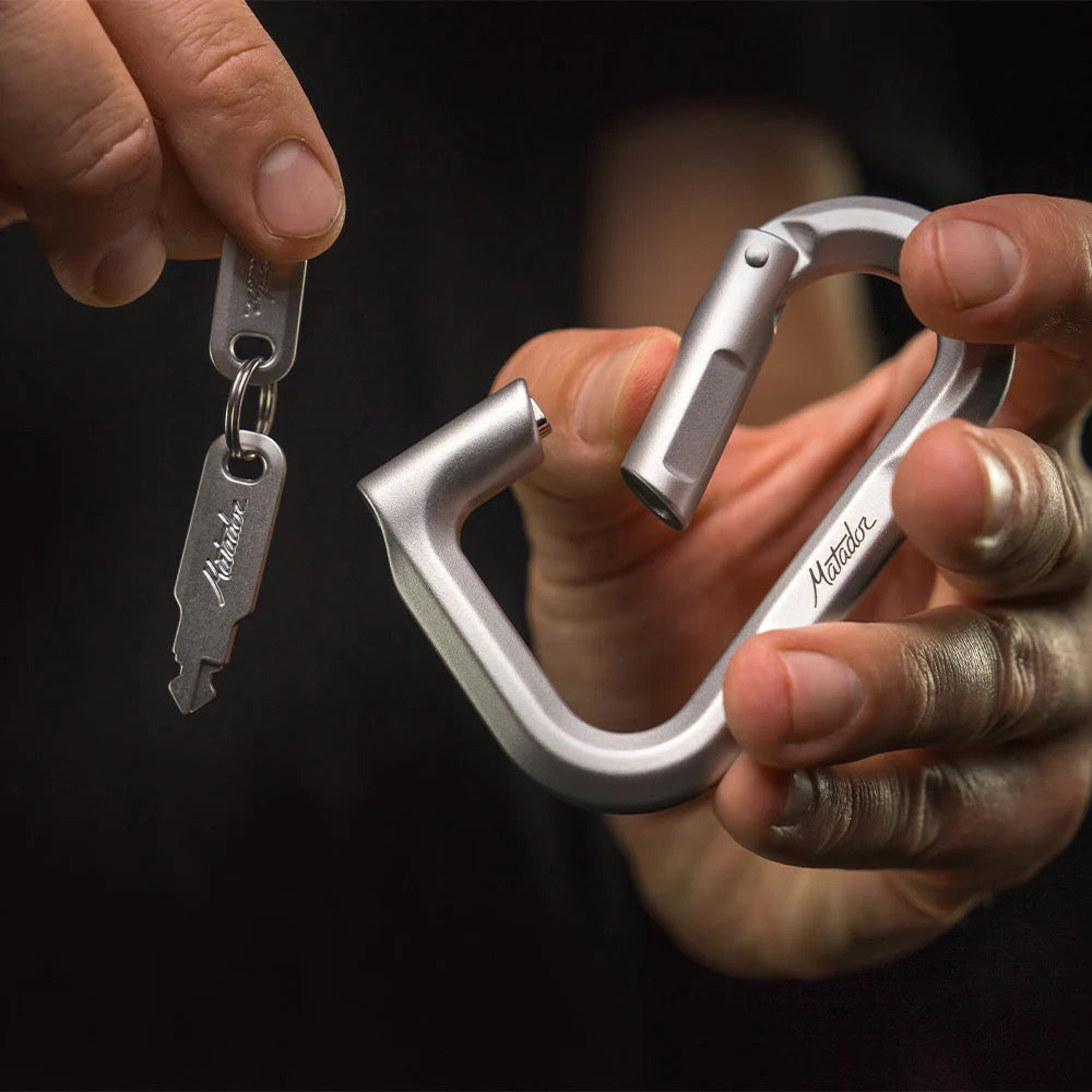 BetaLock Lockable Carabiner (Glacier Blue)