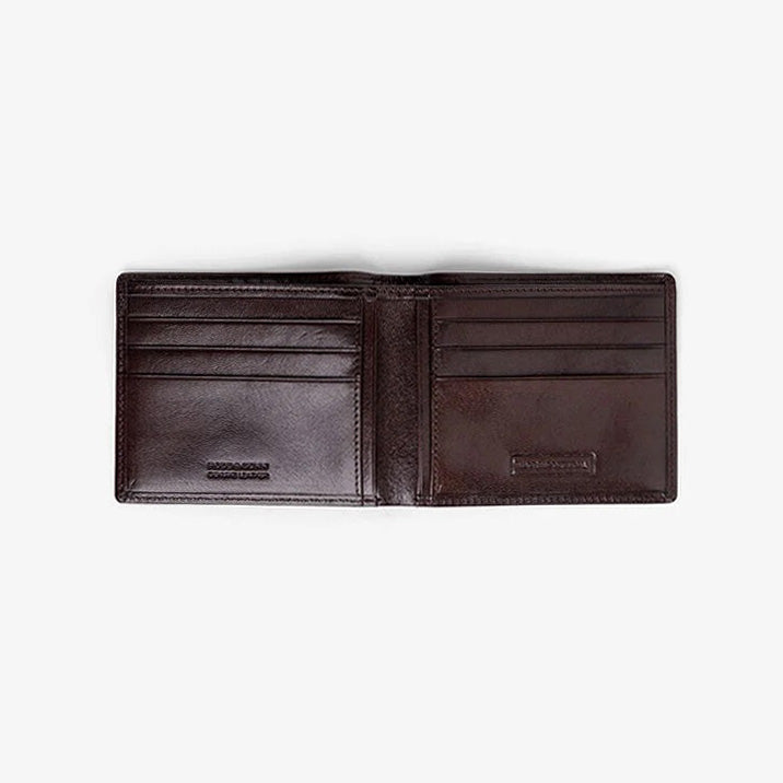 Wakefield Bi-Fold Wallet (Chocolate)