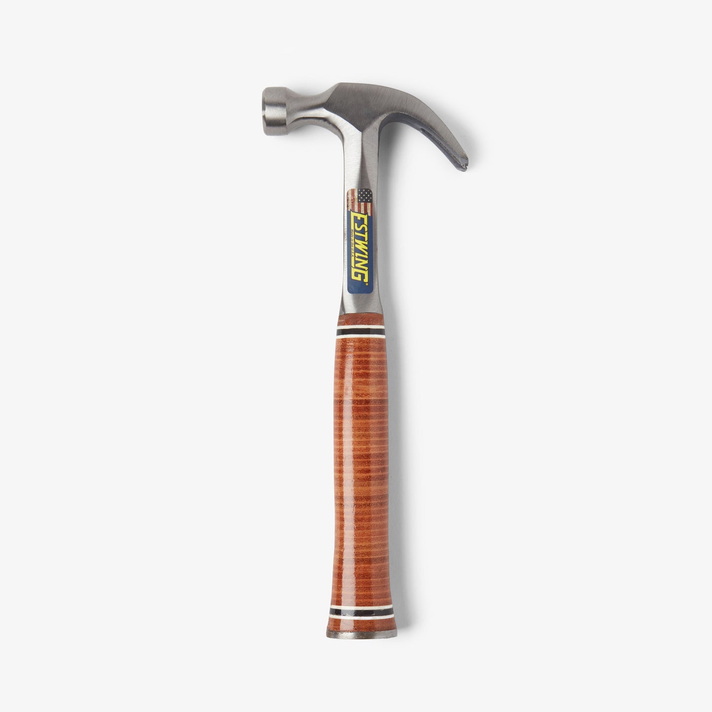 Leather-handled hammer