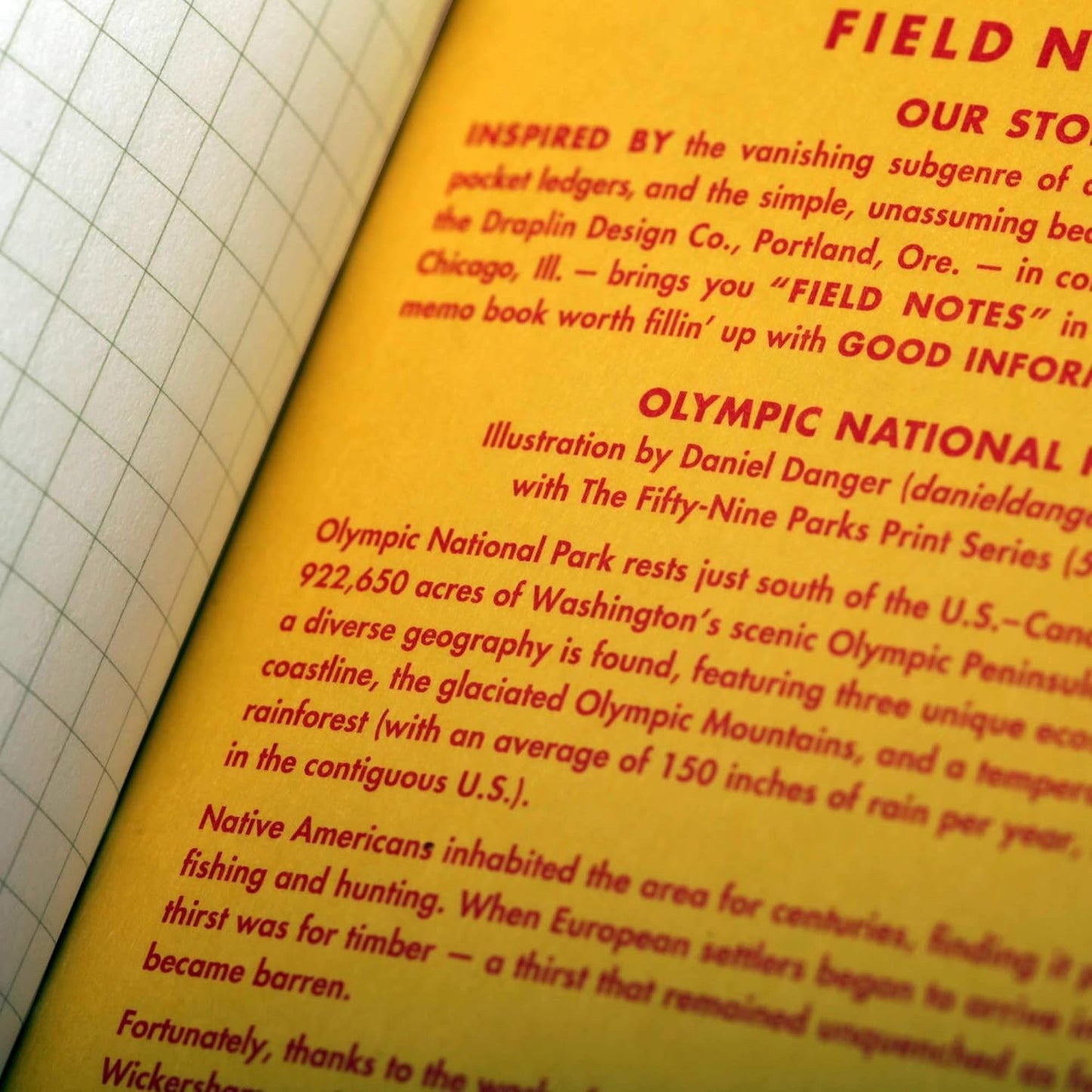 U.S. National Parks Notebooks (Denali, Cuyahoga, Olympic)