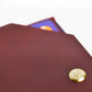 Leather Travel Wallet (Chestnut)