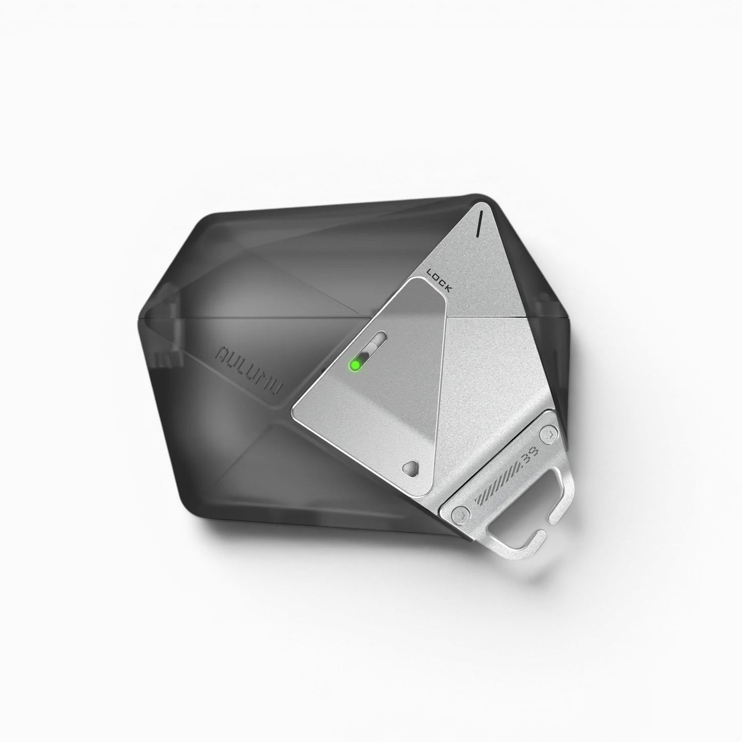A39 Geometric AirPods Pro 3 Case (Translucent Grey)