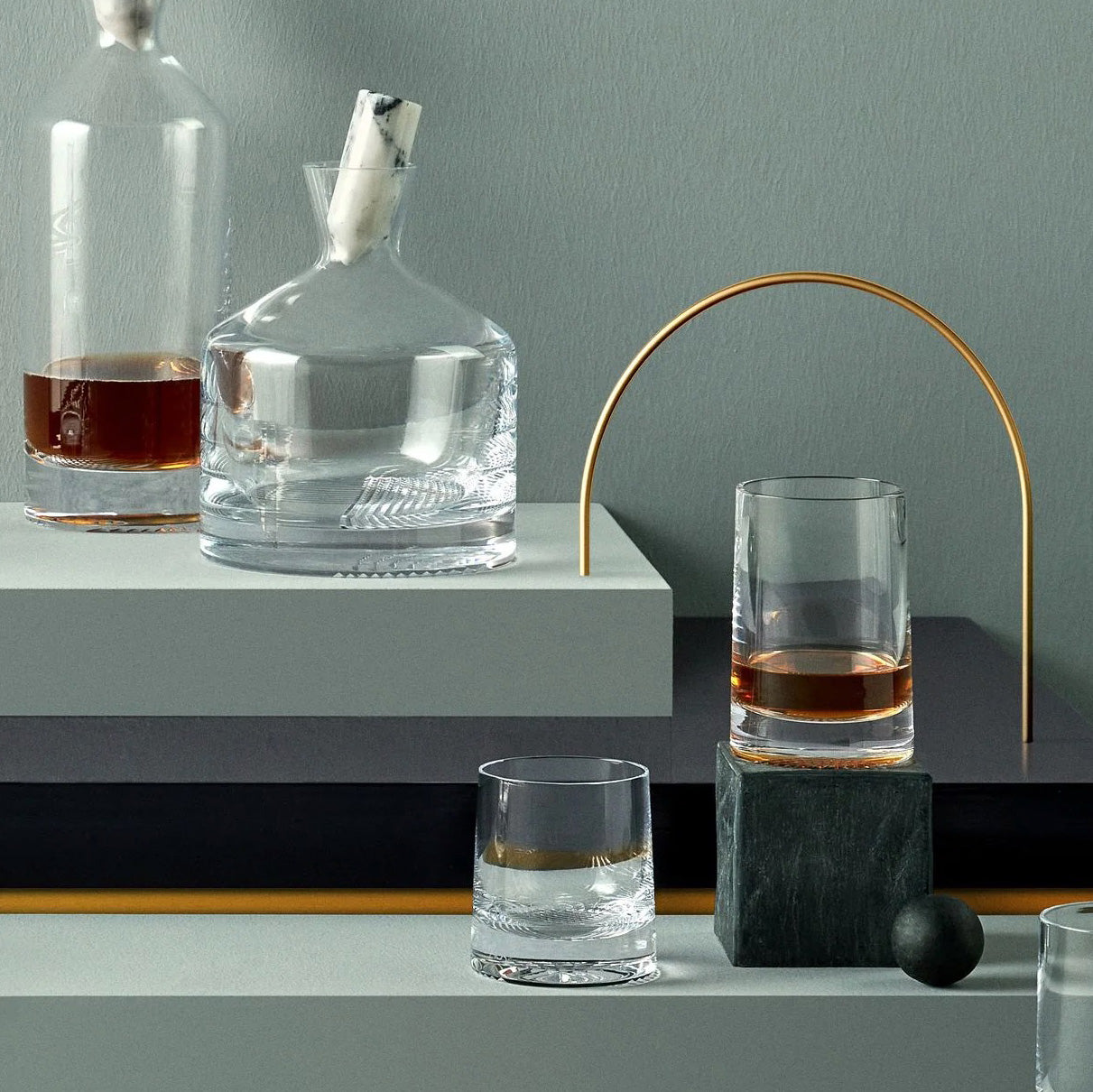 Alba Crystal Whisky Set