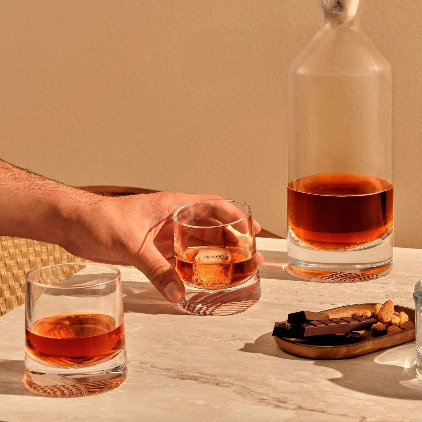 Alba Crystal Whisky Glasses