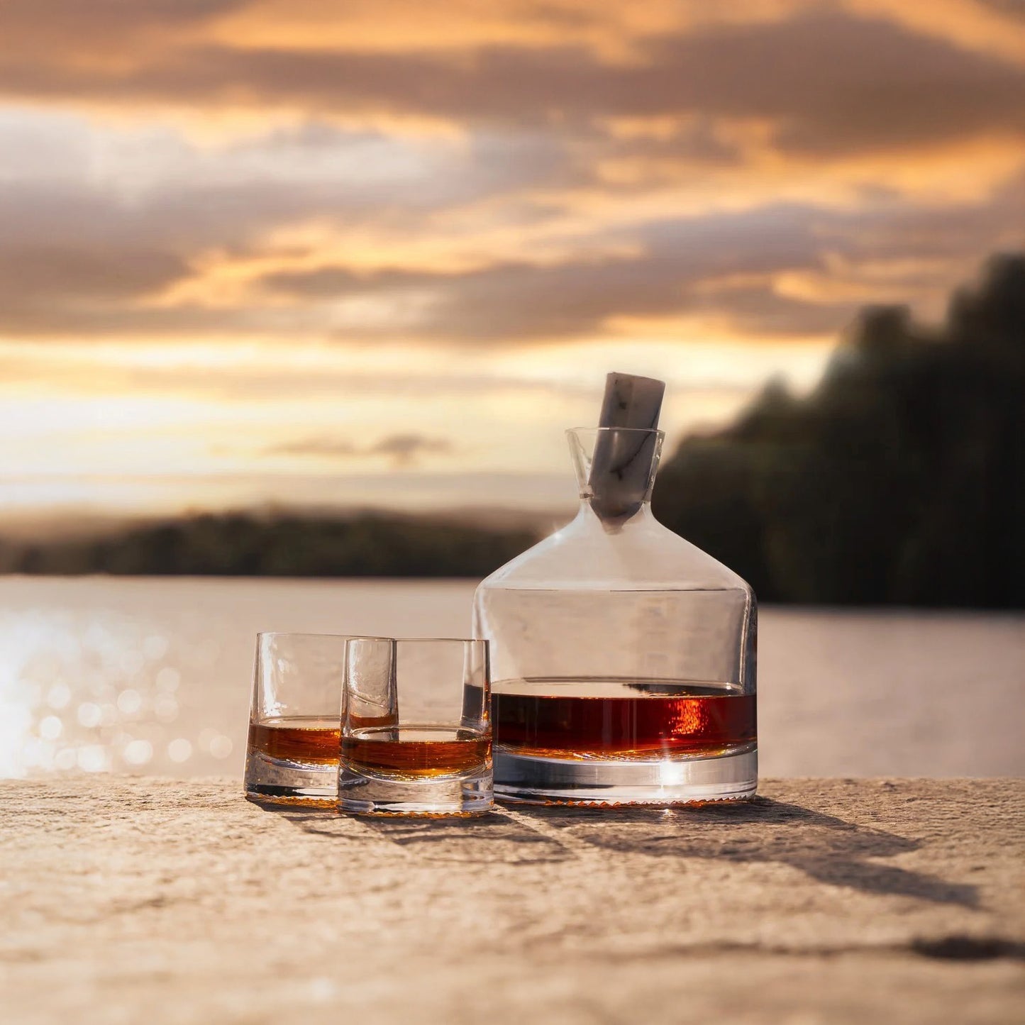 Alba Crystal Whisky Set