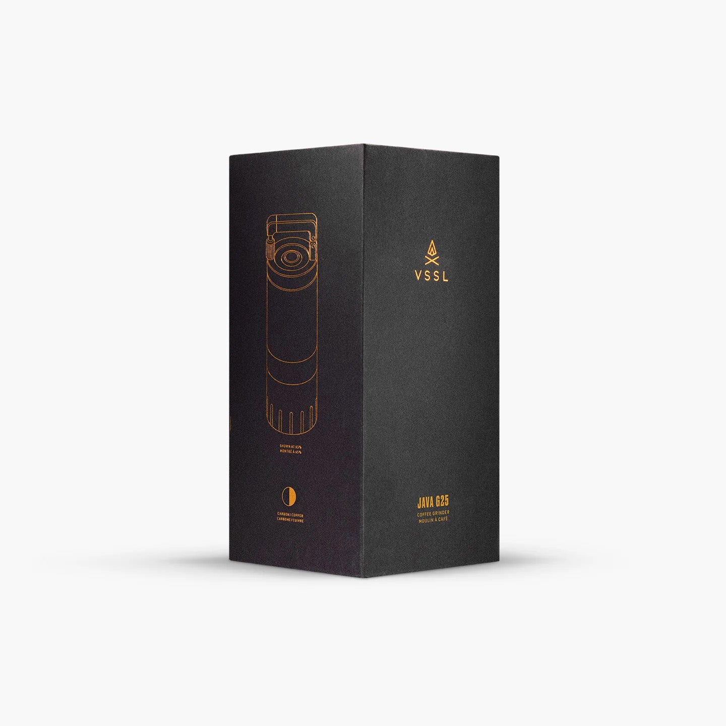 Java G25 Grinder (Carbon/Copper)