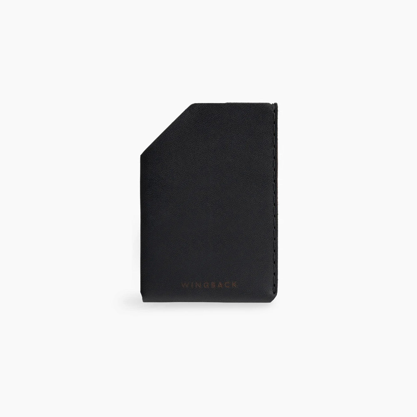 Leather Card Holder (Charcoal)