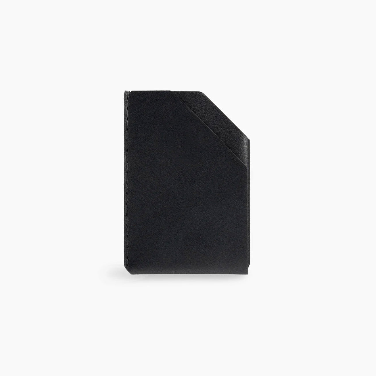 Leather Card Holder (Charcoal)