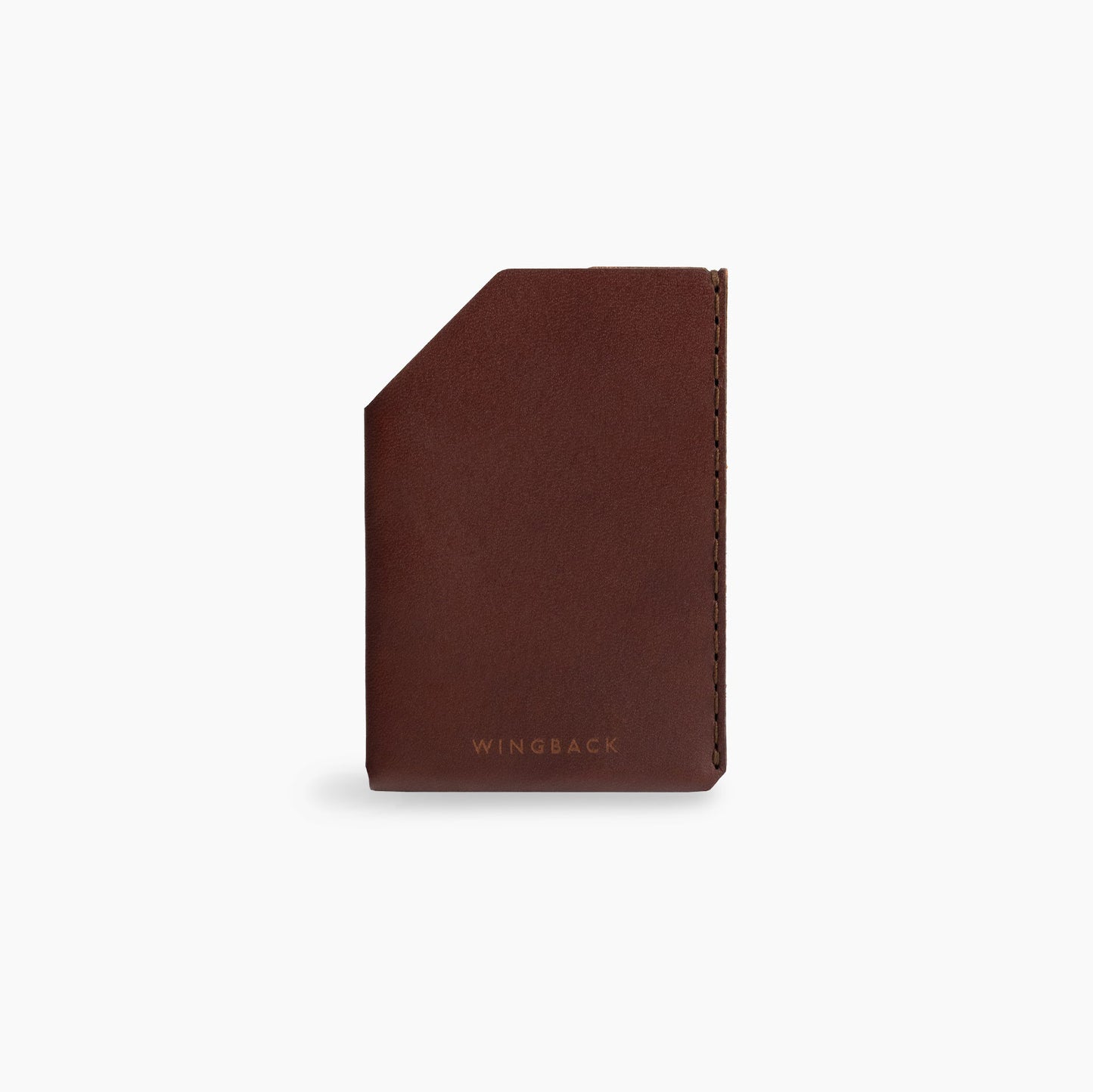 Leather Card Holder (Chestnut)