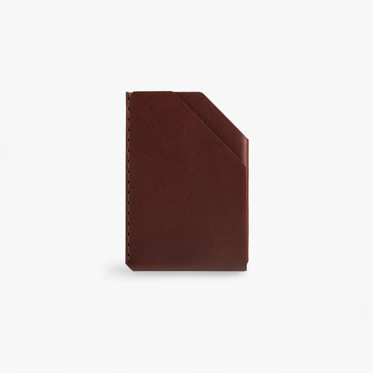 Leather Card Holder (Chestnut)