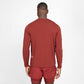 Long Sleeve Running T-Shirt (Brick Red)