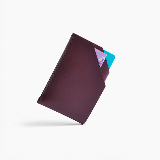 Leather Card Holder (Chestnut)