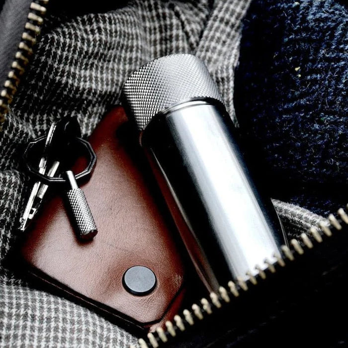 Aerospace-Grade Steel Hip Flask